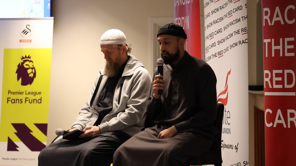 Sheykh Wasim Kempson at Iftar